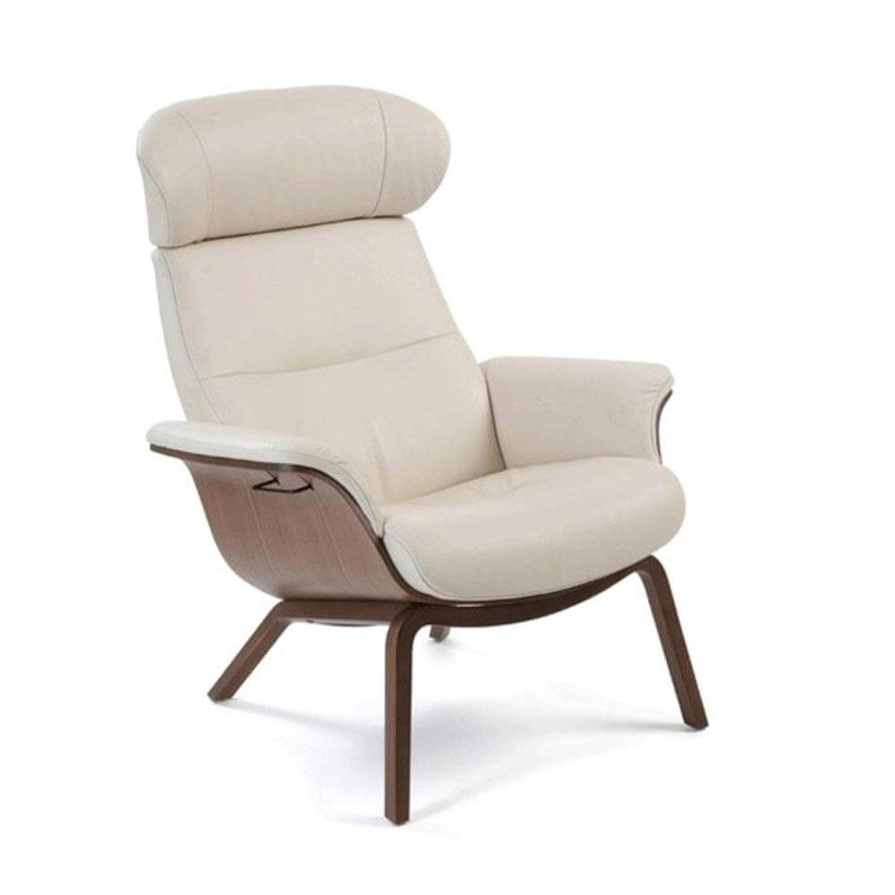 Conform Timeout Fixed Reclining Chair Leather